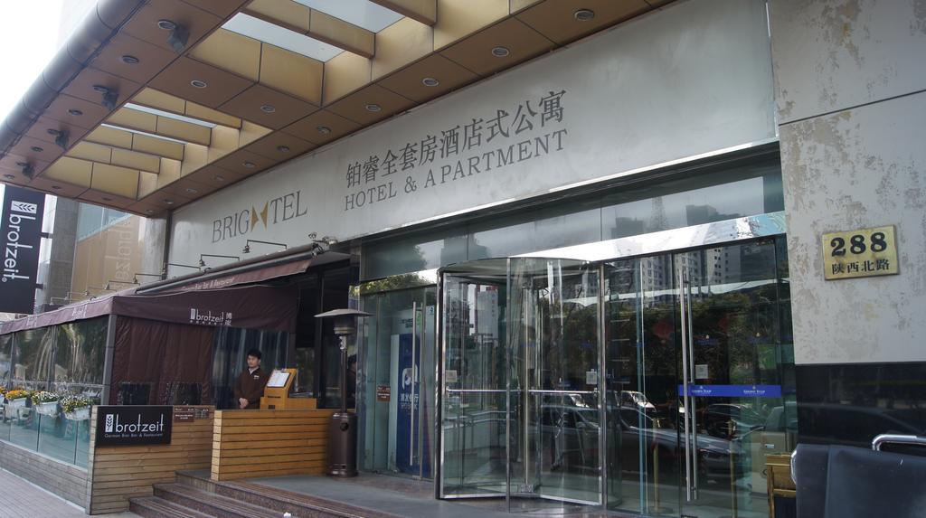 Brightel All Suites Shanghai Exterior foto